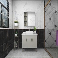 욕실 알루미늄 캐비닛